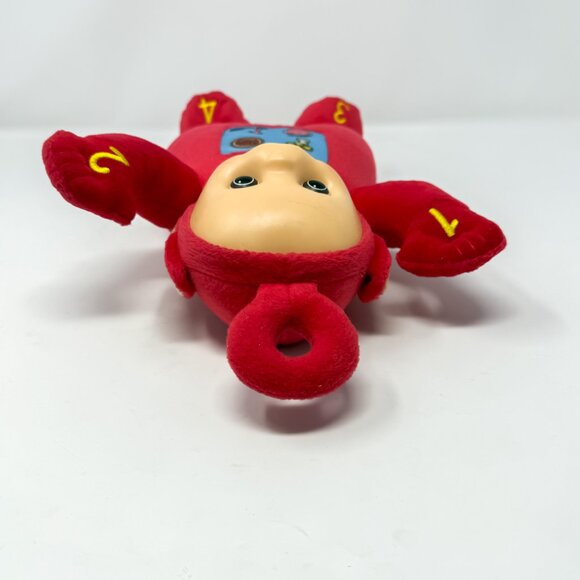 Vintage 2004 Play Along TELETUBBIES Tubby Talk & Learn 13" Po Red Plush Tested - Picture 7 of 13